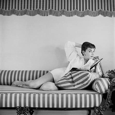 Intimate Pictures of Audrey Hepburn at Home in 1953